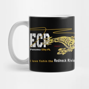 Panama Beach USA, Redneck Riviera Fishing Mug